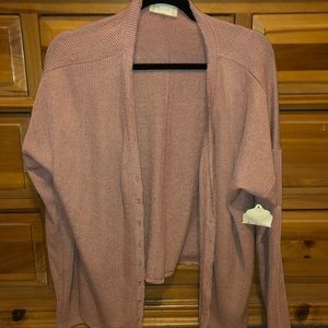 Altar’d state pink cardigan